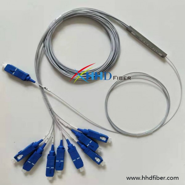 1x8 fiber plc splitter