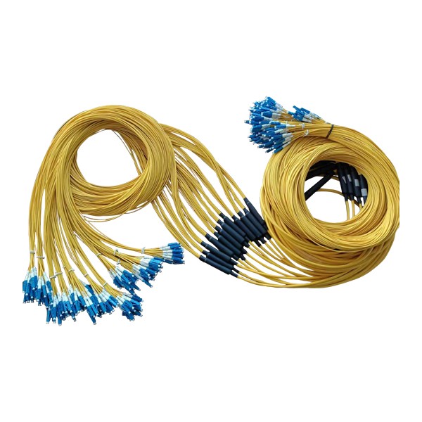 Single‑Mode Spiral Stainless‑Steel Armored Patch Cord – LC/SC/MPO