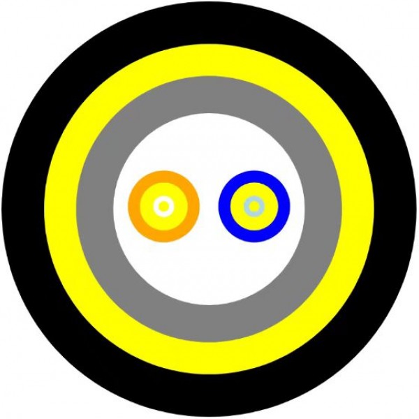  single mode armored fiber optic cable